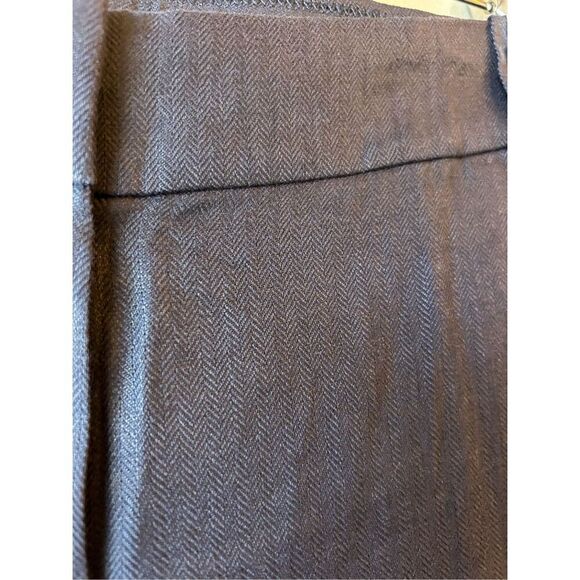 NWT J. Crew Linen Cafe Trouser Wide Leg size 8 Navy - Picture 10 of 12